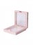 Dárková krabička transparentní růžová 7 cm
