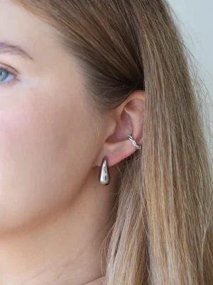 Ear Cuff Twist ocelový