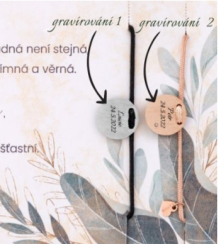 test gravírování v ceně kompletů