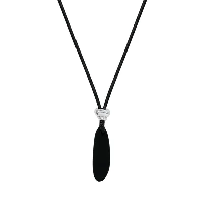 Náhrdelník Oval Stone  se stahovací šňůrkou