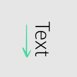 Svisle zarovnaný text