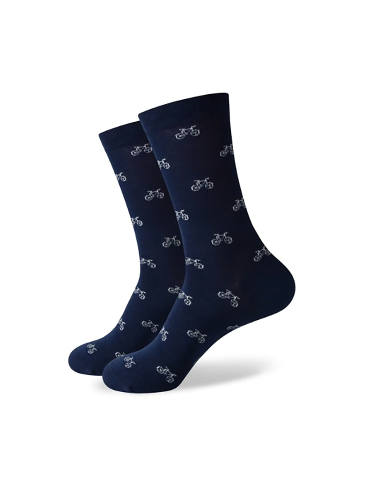Ponožky pro Elegána s koly modré