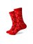 Ponožky Love se srdíčky a šípy unisex červené