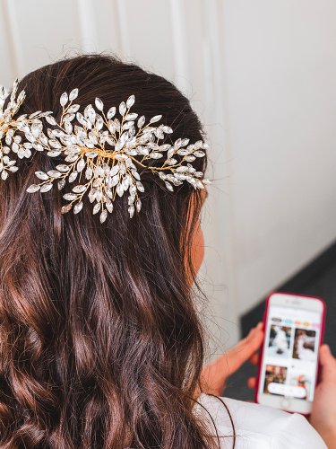 Ozdoba do vlasů pro nevěstu