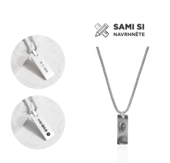 Náhrdelník Box s vlastním motivem