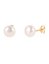 Náušnice perly pozlacené stříbro 925/1000