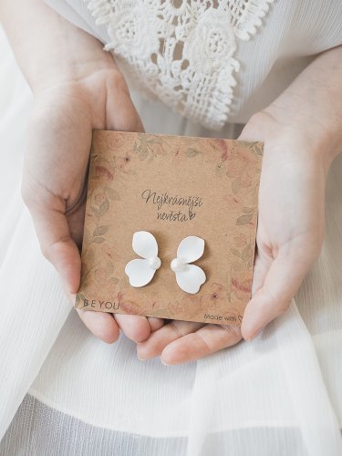 Dárková karta Nejkrásnější nevěsta a náušnice
