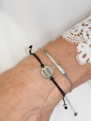 Náramek medailonek s vlastním motivem ocelový