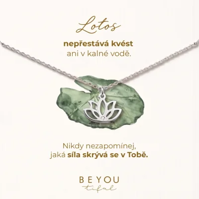 Řetízek Lotos ocelový