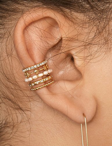 Náušnice / Falešný piercing na ucho