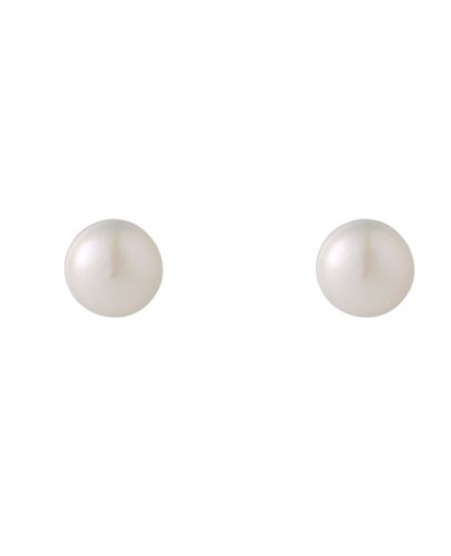 Svatební náušnice lesklé perly 8 mm