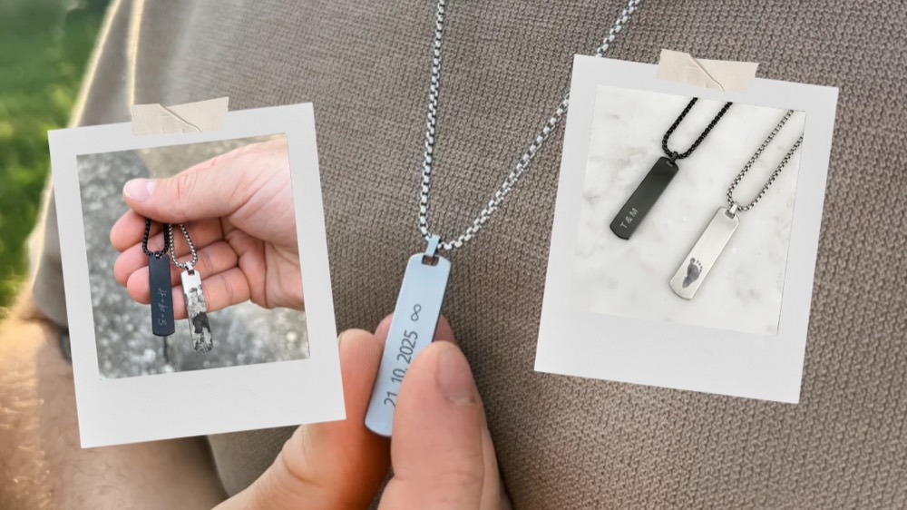 3. Jednoduché a minimalistické pánské náhrdelníky